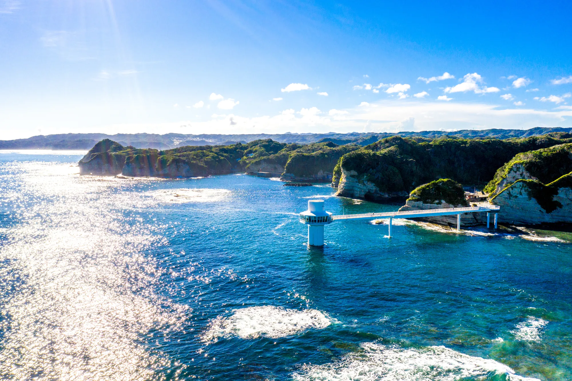 千葉県勝浦の海