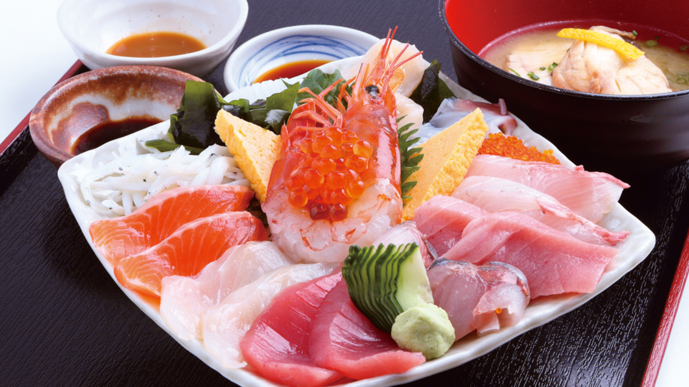 長谷川水産の究極の血抜き海鮮丼