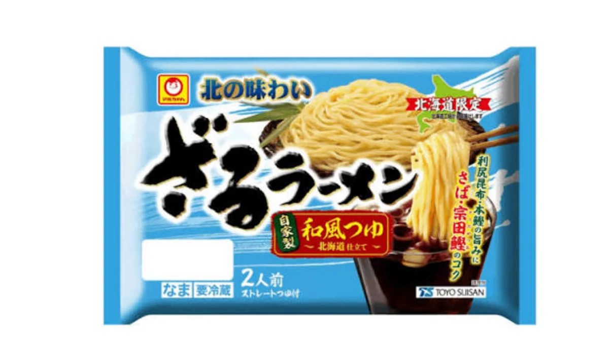 東洋水産「北の味わい ざるラーメン 和風つゆ」のパッケージ